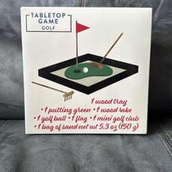 New Tabletop Golf Game 