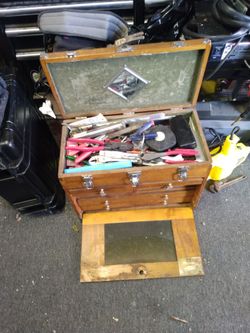 Windsor design machinist toolbox with tools