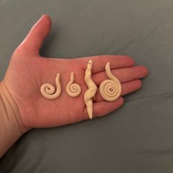 clay pendant beads