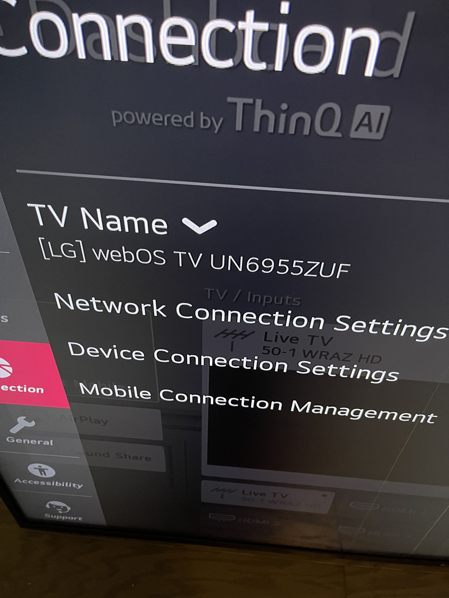 65 Inch LG Smart TV