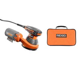 RIDGID R2601 5” Random Orbit Sander w/ Bag