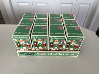 Mr Christmas Mystery Elf Ornaments