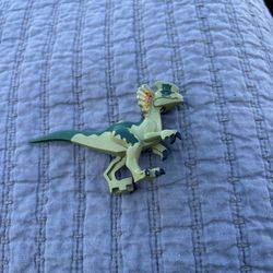 LEGO 76958 DILOPHOSAURUS Dinosaur Jurassic Park 2nd Version Rubber Tail Minifig
