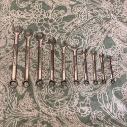 Craftsman Wrench Set; Open End/box Combo