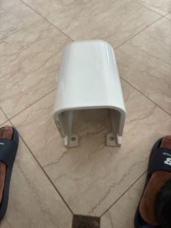 White Ceramic Toilet Tank Lid Cover