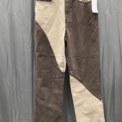 Color Block Cowboy Pants 