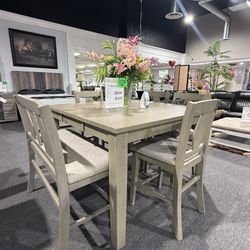 6 Pc Dining Table 