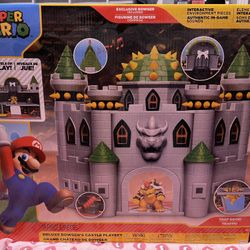 Deluxe Bowsers Castle Playset Jakks Pacific