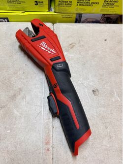 Milwaukee TOOL ONLY  M12 12V Lithium-Ion Cordless Copper Tubing Cutter USED $120