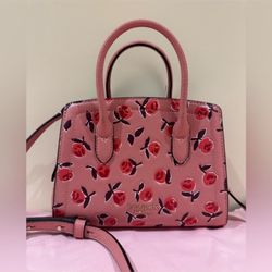 Kate Spade Knott Ditsy Rose Mini Satchel