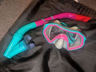 Kids child snorkel goggles