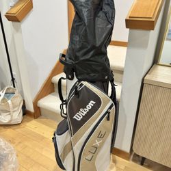Women’s Golf Clubs For Sale (w/ Bag and Push Cart) – Never Used