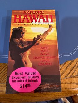Sealed VHS Hawaii Explore all 6 islands.