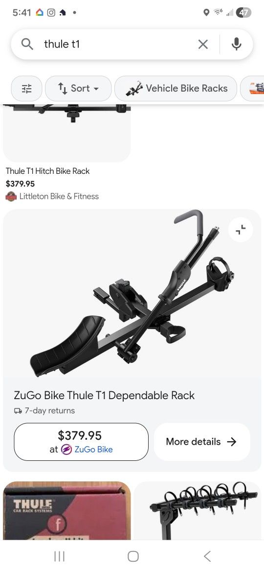 Thule Bike Rack