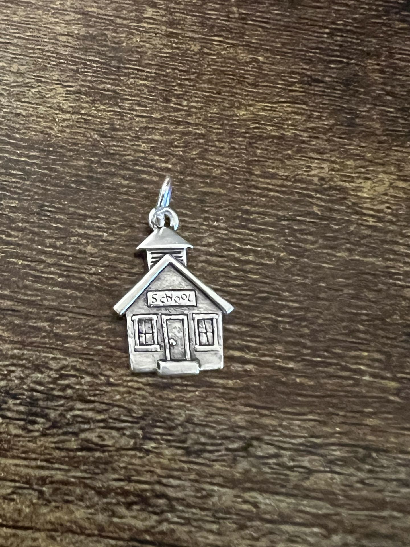 James Avery RETIRED School House Charm