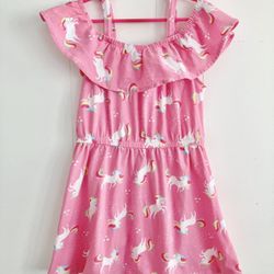 Pekkle unicorn pink Dress