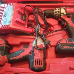 Screw N Drill Combo Needs Battery Framing Gun Needs Battery Both Working Gd