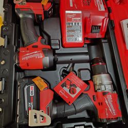 MILWAUKEE M18 IMPACT & DRILL FUEL BRUSHLESS $349