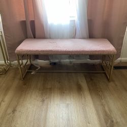 Pink Bench