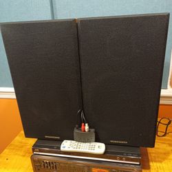 Stereo set JVC receiver + JVC CD DVD+ Marantz speakers