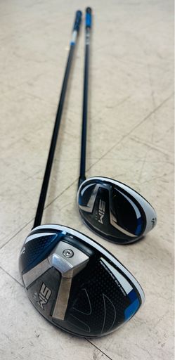 Taylormade Sim Max driver and 3 Wood