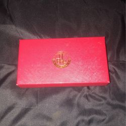 Burgundy Clutch Bag