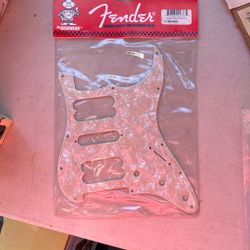 Genuine Fender H-S-H White Pearloid Strat Statocaster Humbucker Pickguard