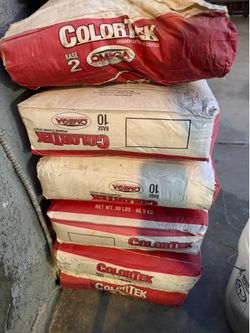 Stucco & Joint Compound Bags - Omega ColorTek & Fast Set 20 (7 Bags Total)
