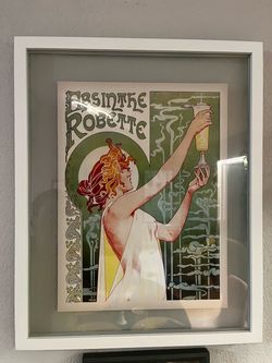 Absinthe Robette Framed Artwork