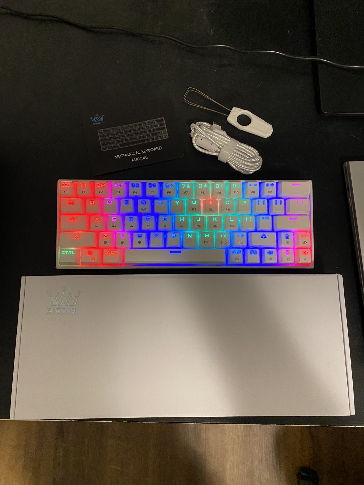 RGB Mouse, Keyboard, and Mousepad Bundle