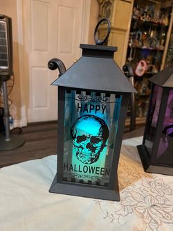 Halloween light up lantern