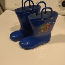 Youth Rain Boots Size 9 To 10