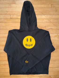 Drew House Smiley Face Black Oversized Hoodie