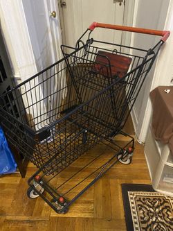 Shopping Cart For Little Store Or Supermarket, Grocery Shopping Cart