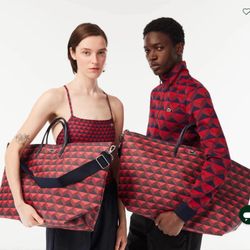 LACOSTE Large UNISEX Tote Bag - No Longer Available In The USA!