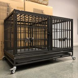 🔵Brand New  dog cat pet kennel cage crate as in Picture.   See dimensions in last picture 👍🏻