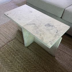 Coffee Table and Side Table - Stone Tiles