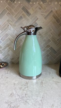 Coffee thermos - mint color