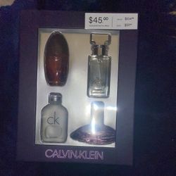 Calvin Klein Perfume 4 Pack Variety 