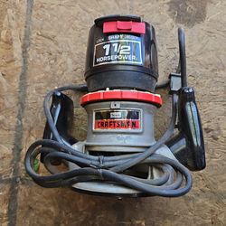 Router craftsman 1 1/2 horsepower