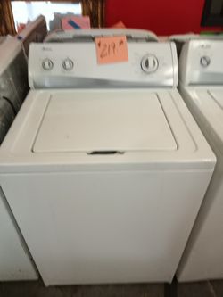 Amana Washing machine Washer super size heavy duty excellent . Warranty . Delivery available . 2203 Fowler st. Ft. Myers 33901