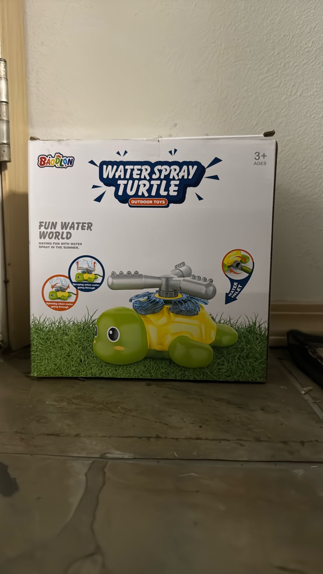 Water Spray Turtle