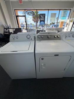 Washer and dryer / $10 with financial