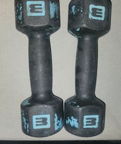 2 Dumbbells (3 pounds each)