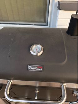 Charcoal Grill with 2 Side Table