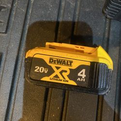 Dewalt 20v Max 4ah Battery 