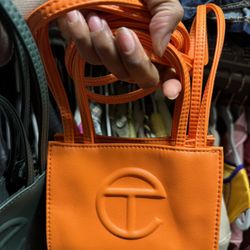 Telcar Purse- Orange