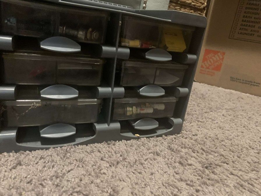 Toolbox With Assortment Of Stuff