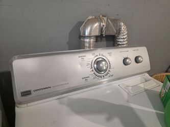 Dryer and washer set