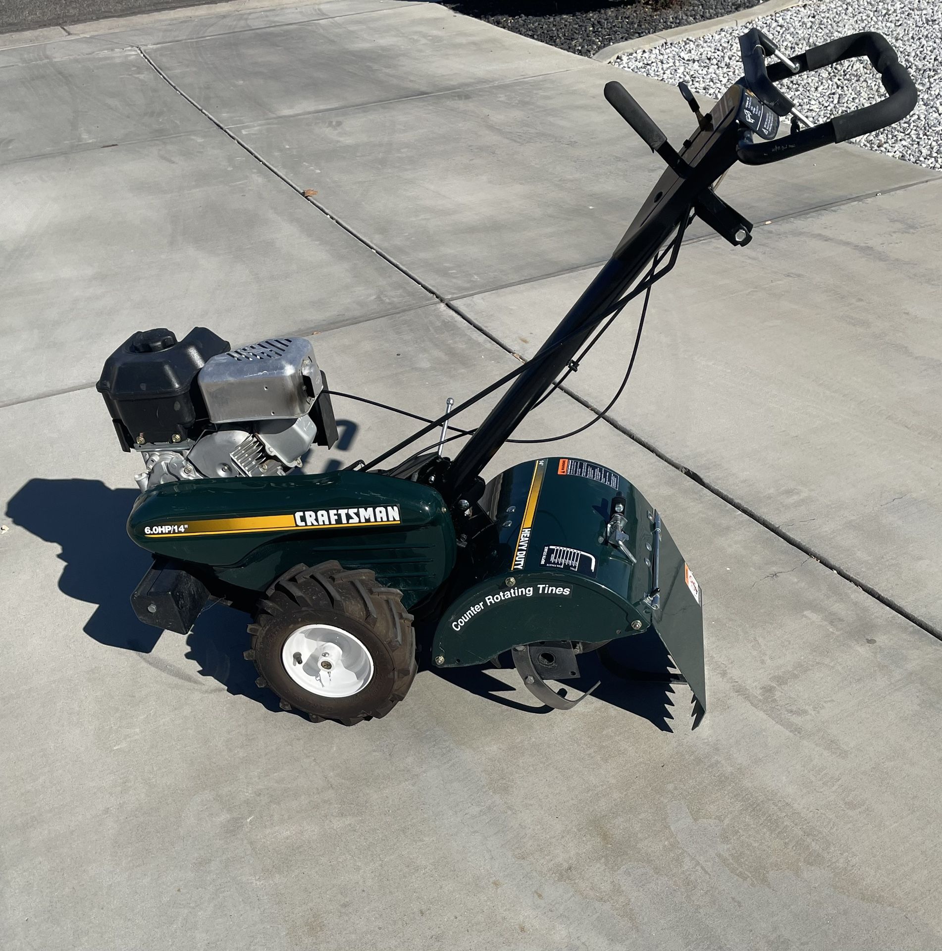 Craftsman 6.0 HP 14 Inch Rototiller
